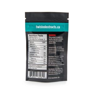 Twisted Extracts Jelly Bombs 80mg CBD – Peach