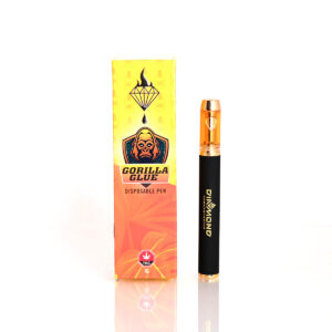 Diamond Concentrates Disposable Vape Pen – Gorilla Glue THC Distillate
