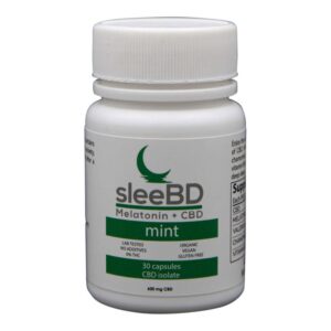 SleeBD CBD Capsules – Mint