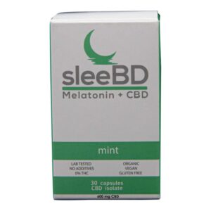 SleeBD CBD Capsules – Mint