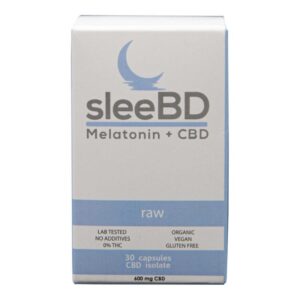 SleeBD CBD Capsules – Raw