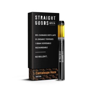 Straight Goods Supply Co Disposable Vape Pen – Cantaloupe Haze