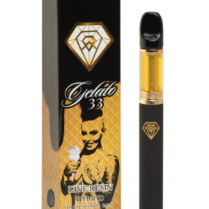 Diamond Concentrates Disposable Vape Pen – Gelato 33 Live Resin (Limited Edition)