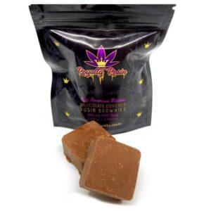 Royalty Rosin 300mg THC Chocolate Covered Rosin Brownies